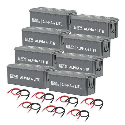 12V - 400AH - 5.1kWh Lithium Battery Bank