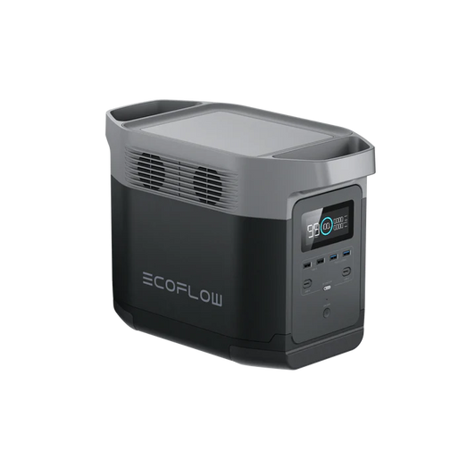 EcoFlow DELTA 1300 Portable Power Station + 160W Solar Panel x 2